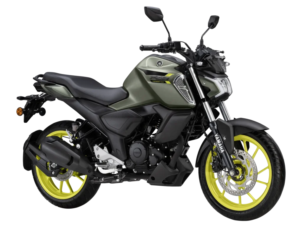 2024 Yamaha FZ-S Fi Version 4.0 DLX Cyber Green Color option