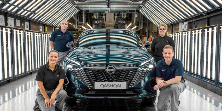 Nissan Qashqai Production