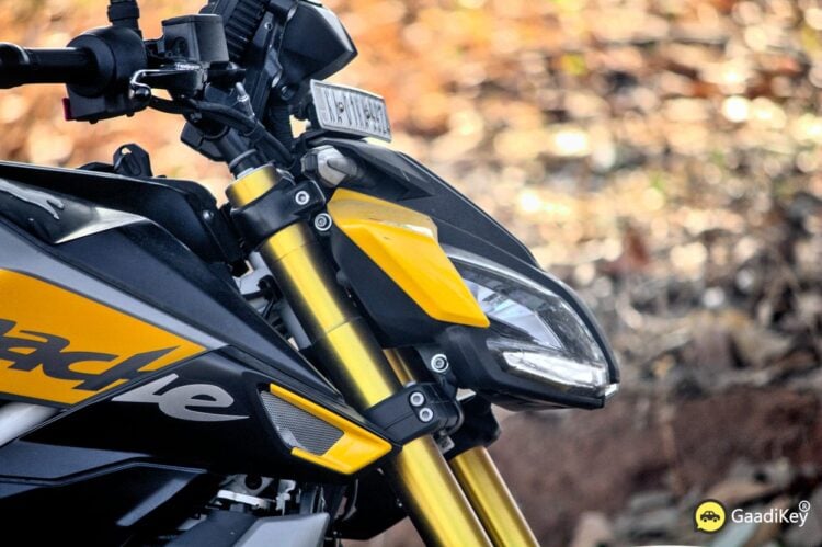 TVS Apache RTR 310 Review: Tech over-loaded