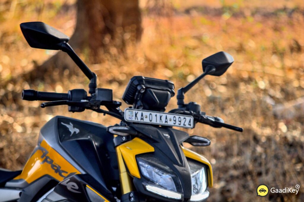 TVS Apache RTR 310 - Bluetooth and Navigation Features added
