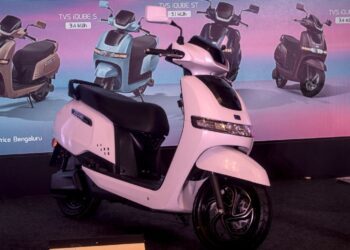 TVS iQube reveal in Bangalore 15 May 2024