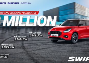 Maruti Swift 3 Million Sales