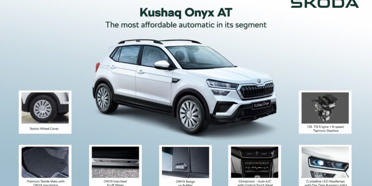 Skoda Kushaq ONYX Automatic Transmission