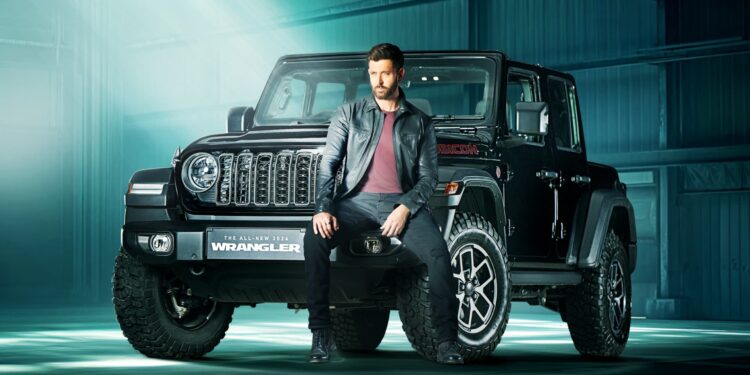 Jeep Wrangler Hrihik Roshan