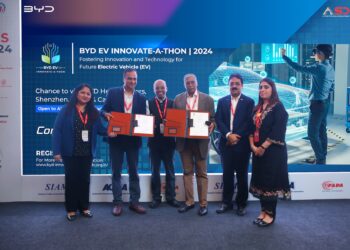 BYD India Partners with ASDC to Launch EV INNOVATE-A-THON