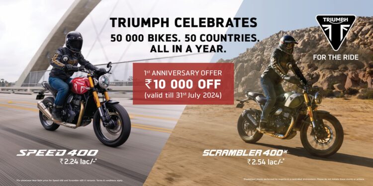 Triumph Anniversary Offer