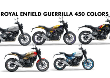 2024 Royal Enfield Guerrilla 450 All Color Options All Colors Guerrilla 450