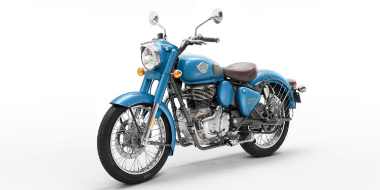 2024 Royal Enfield Classic 350 Heritage Classic Blue Color