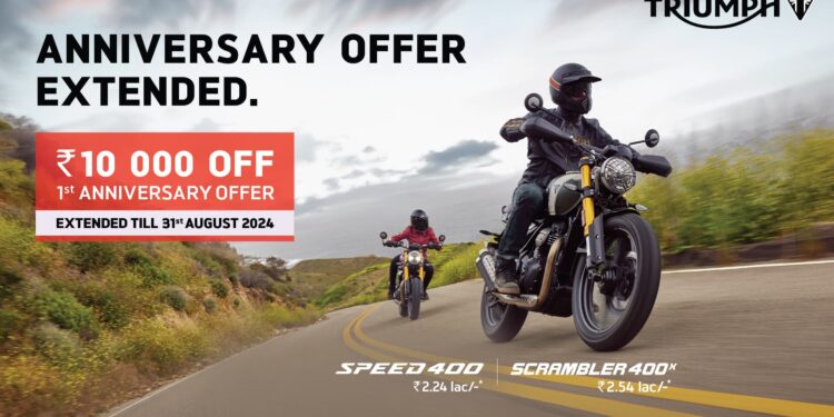 Triumph Anniversary Offer