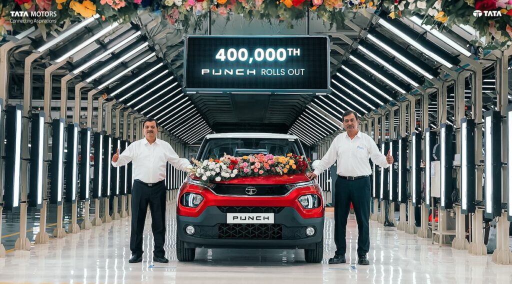 Tata Punch Sales Milestone 4 lakh units