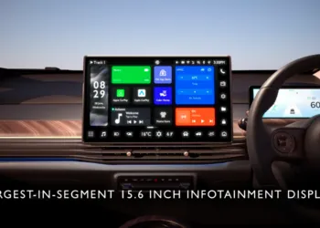 MG Windsor CUV to get 15.6 inch GRANDVIEW Touch Display