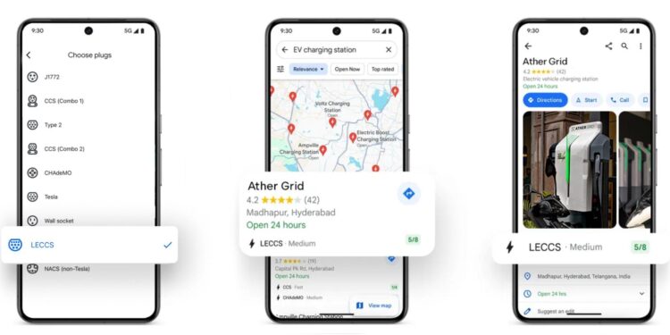 Ather Partners with Google Maps for 2W Fast Charging Station