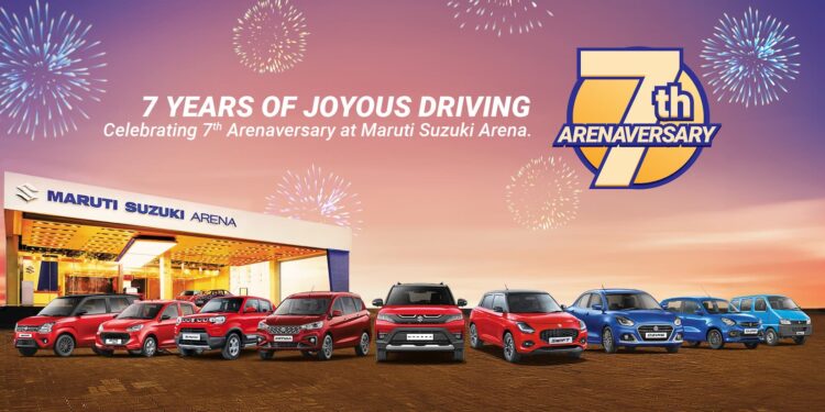 Maruti Suzuki Arena 7th Anniversary