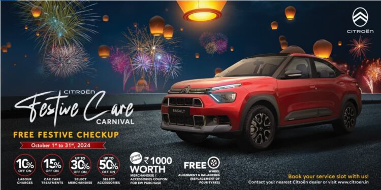 Citroen Festive Offer October 2024