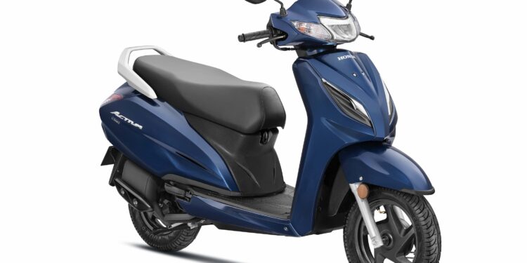 Honda Activa H-Smart Decent Blue Metallic