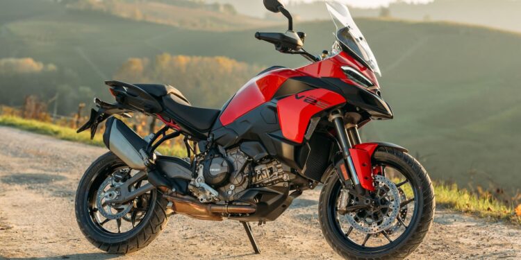 New Ducati Multistrada V2 Motorcycle 2025 lighter model