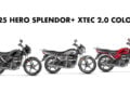 2025 Hero Splendor XTEC 2.0 All Colours