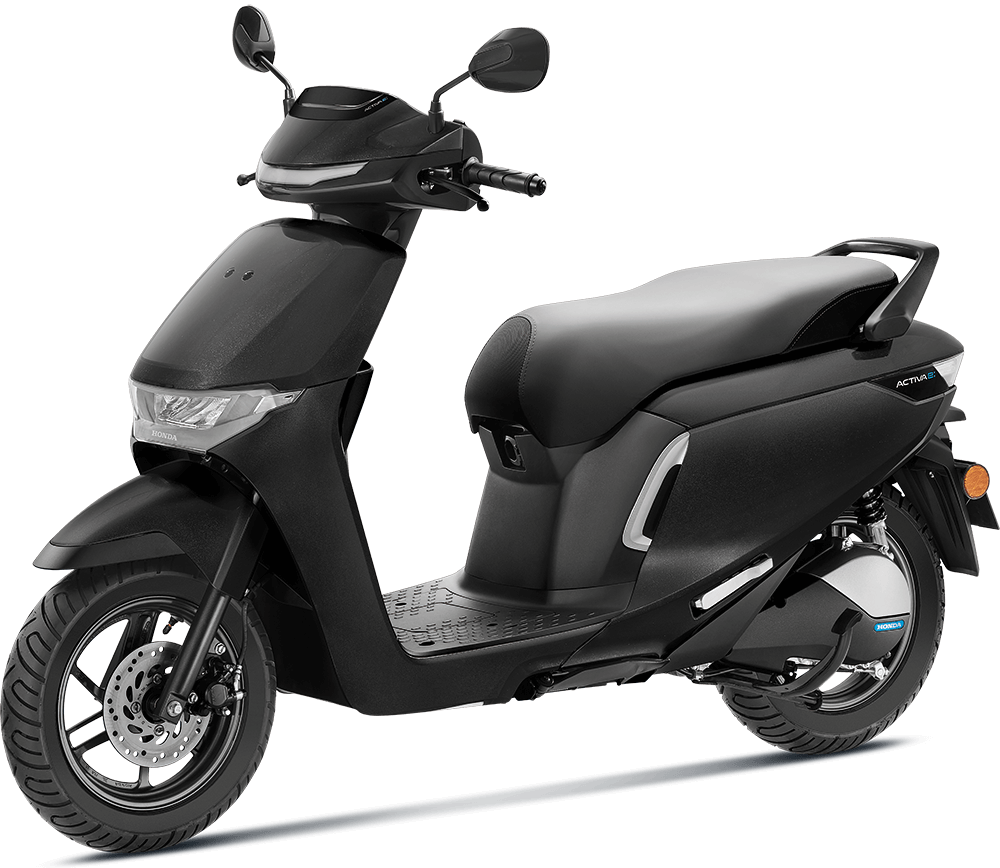 2025 Honda Activa e: Black Color (Nightstar Black)