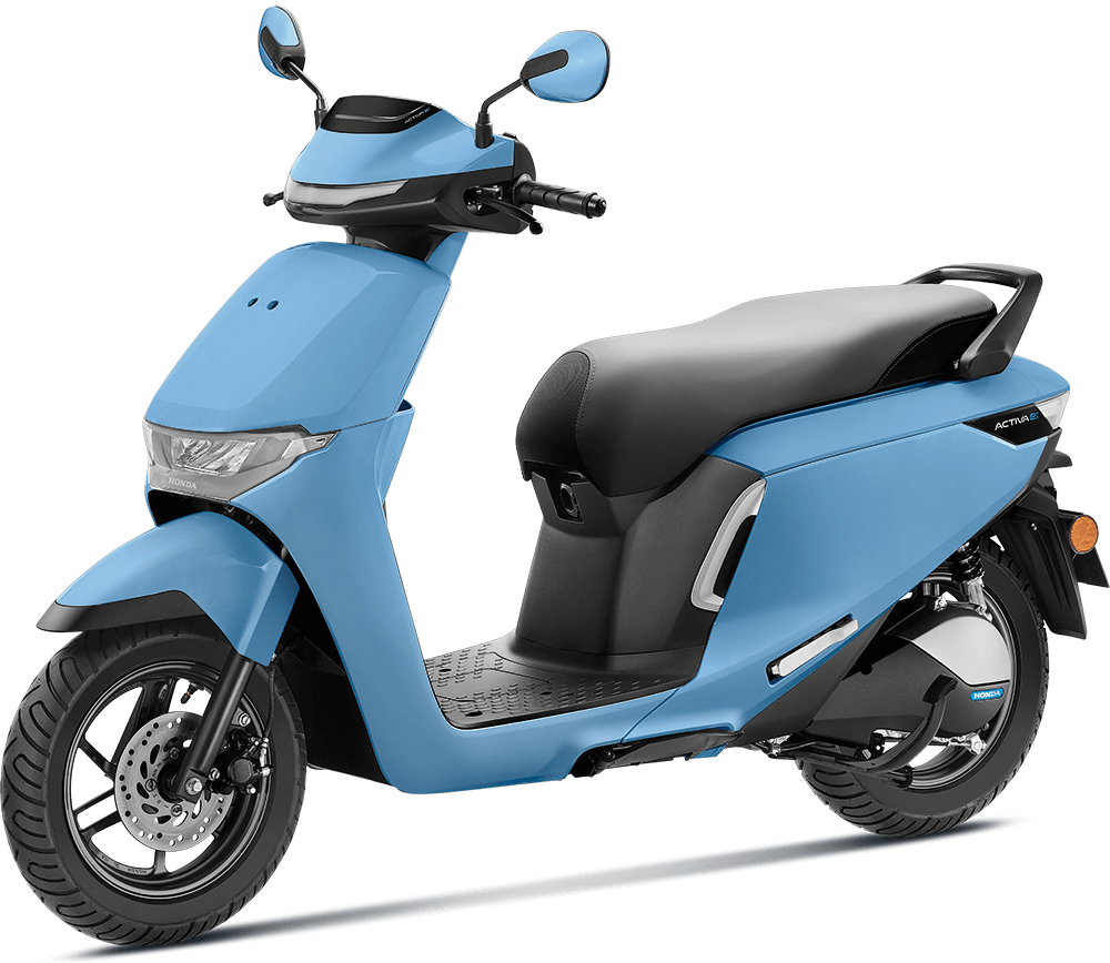 2025 Honda Activa e: Blue Color (Pearl Serenity Blue)