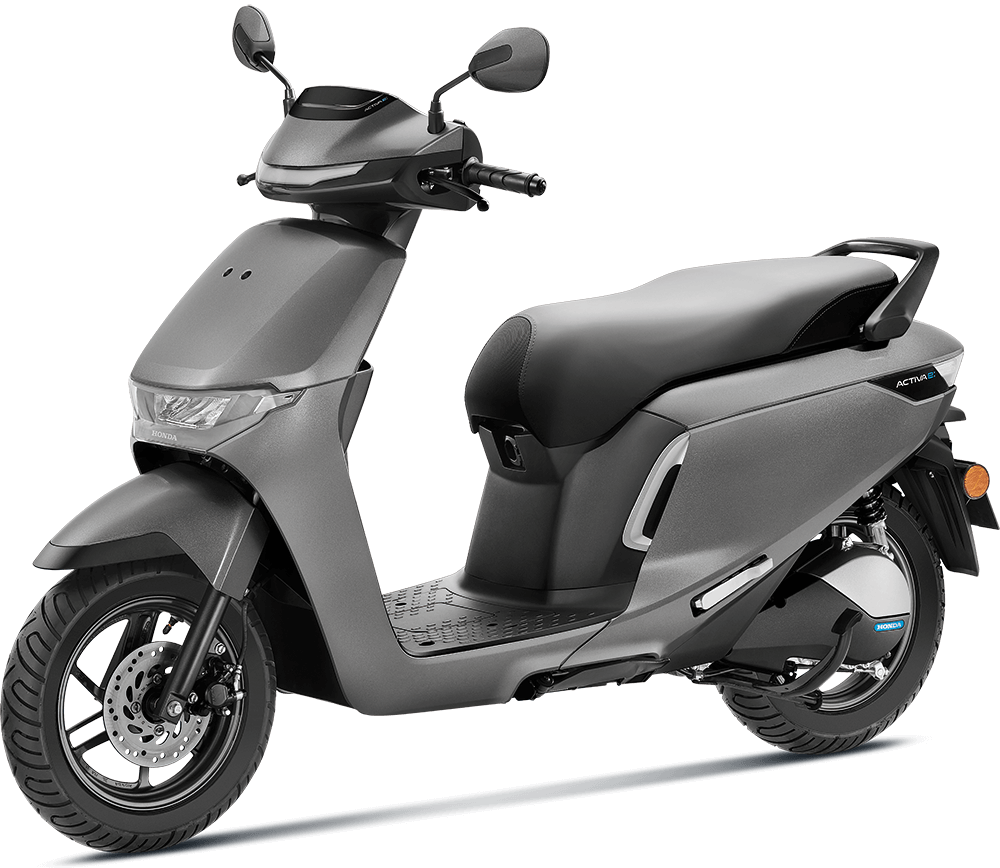 2025 Honda Activa e: Silver Color (Matt Foggy Silver Metallic)