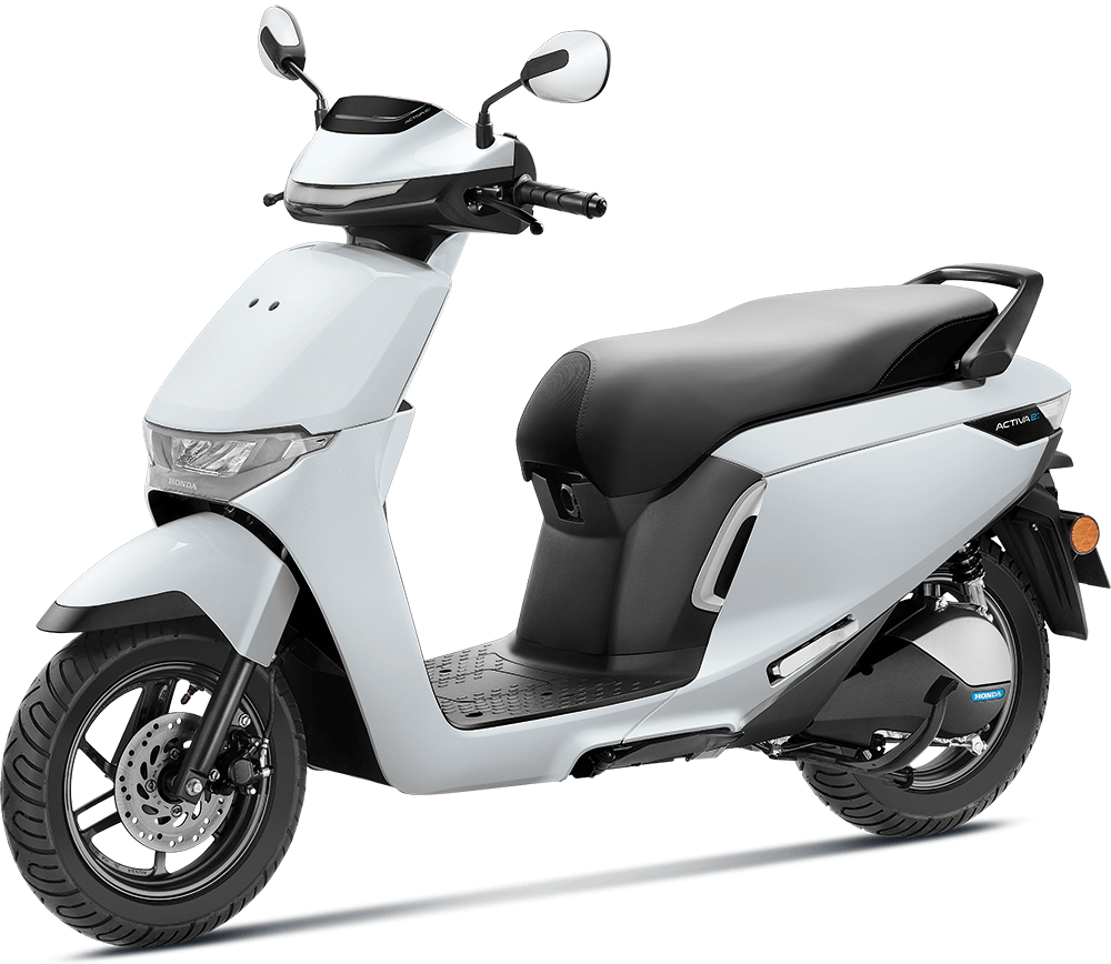 2025 Honda Activa e: White Color (Pearl Misty White)