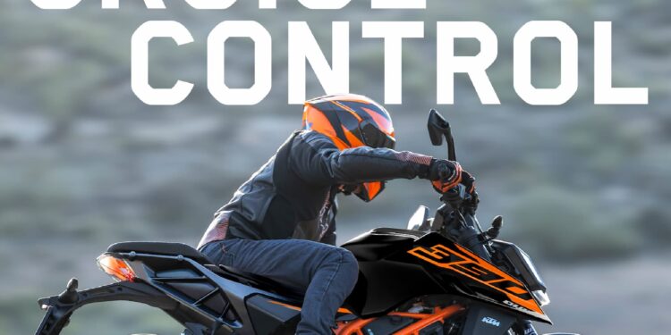 2025 KTM Duke 390 Cruise Control