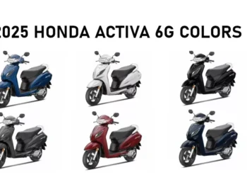 2025 Honda 6G Colors New Activa 6G 2025 model colors