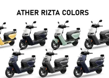 2025 Ather Rizta Colors - New Rizta 2025 model colors