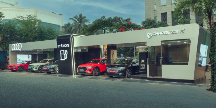 Audi Fast Charging Network Mumbai BKC