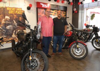 Jawa Yezdi BSA Hyderabad Showroom