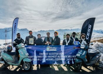 Suzuki Access 2025 Record
