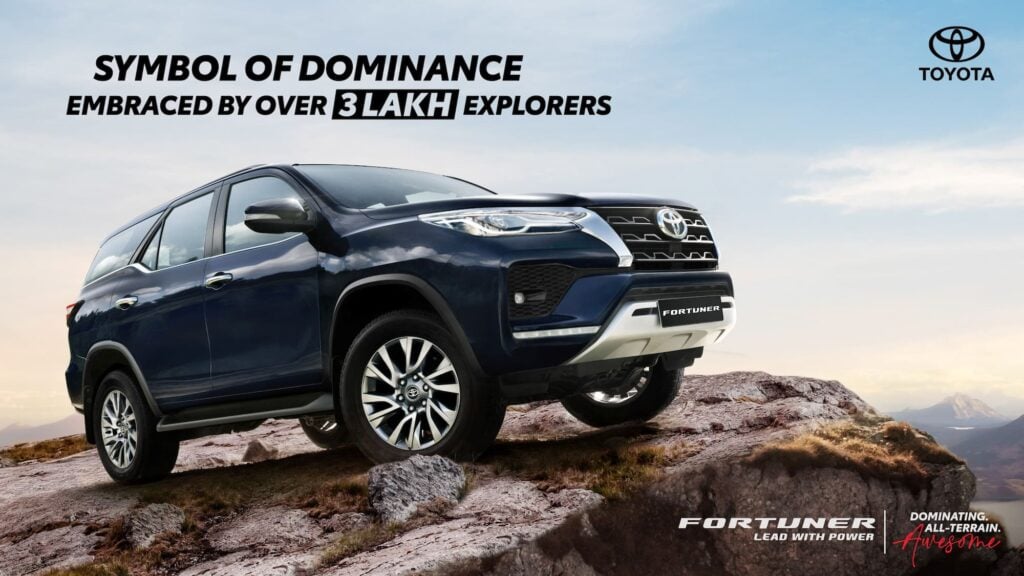 Toyota Fortuner and Legender Sales Milestone