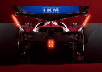 Red Ferrari IBM X Ferrari