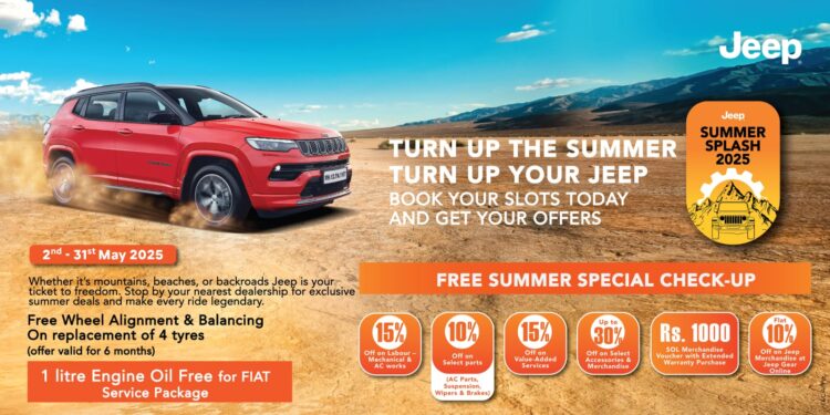 Jeep Summer Splash 2025 Campaign