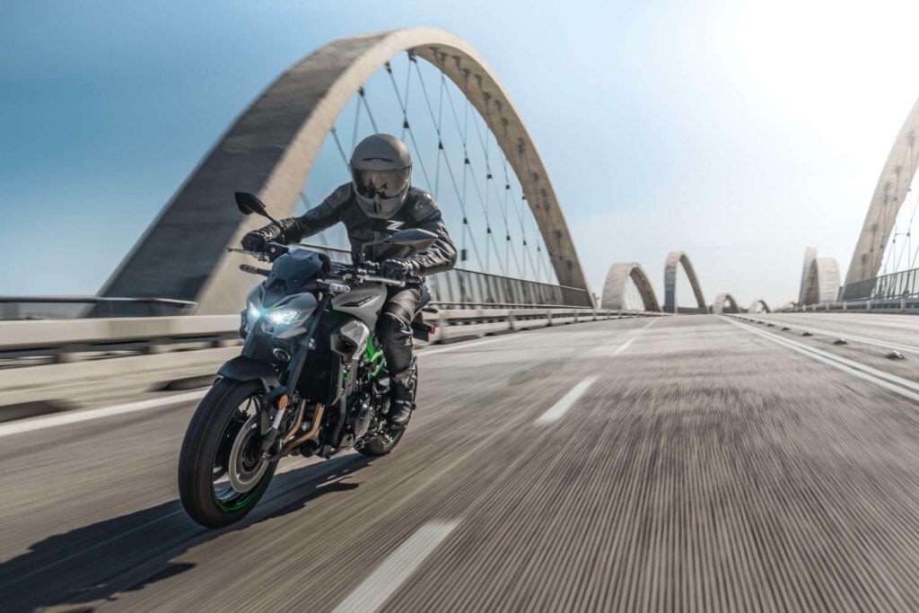 All New Kawasaki Z900 Photos Green Color