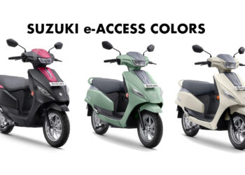 Suzuki e-Access Colors - All new e-Access 2025 model all color options