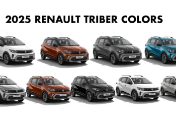 2025 Renault Triber Colors All Color Options 2025 model new Renault Triber