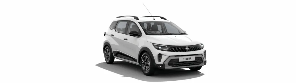 2025 Renault Triber White Color (Ice Cool White)