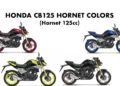 Honda Hornet 125 Colors All Colors Honda CB125 Hornet