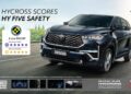 Toyota Hycross 5 star safety