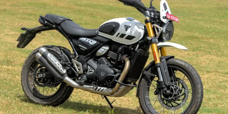 New Triumph 2025 Scrambler XC 400