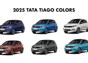 Tata Tiago 2025 model All Colors - New 2025 Tiago Color options