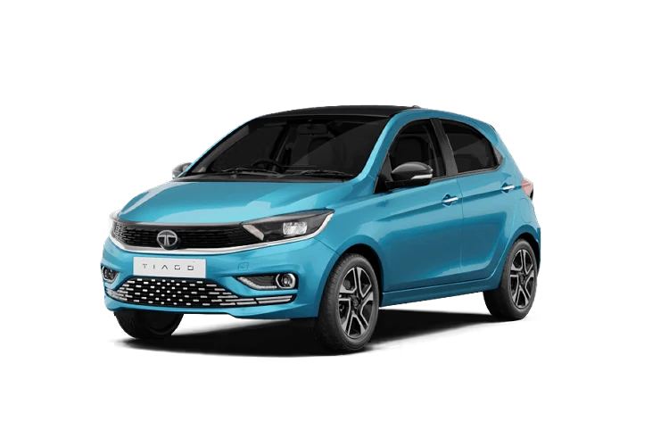 2025 Tata Tiago Ocean Blue Color
