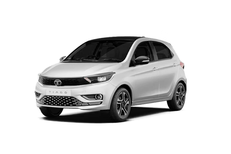 2025 Tata Tiago White Color (Pristine White)