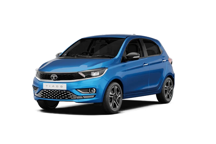 2025 Tata Tiago Tornado Blue Color