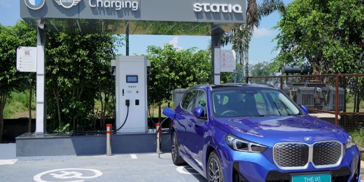 BMW EV Charging Point