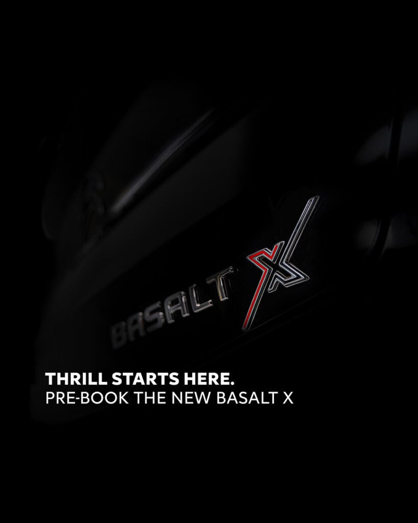 All new Citroen Basalt X logo