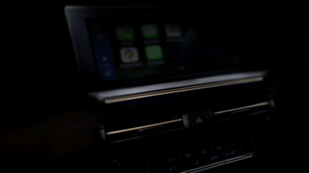 Citroen Basalt X Infotainment Screen