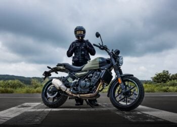 Royal Enfield Guerrilla 450 Shadow Ash Color Option