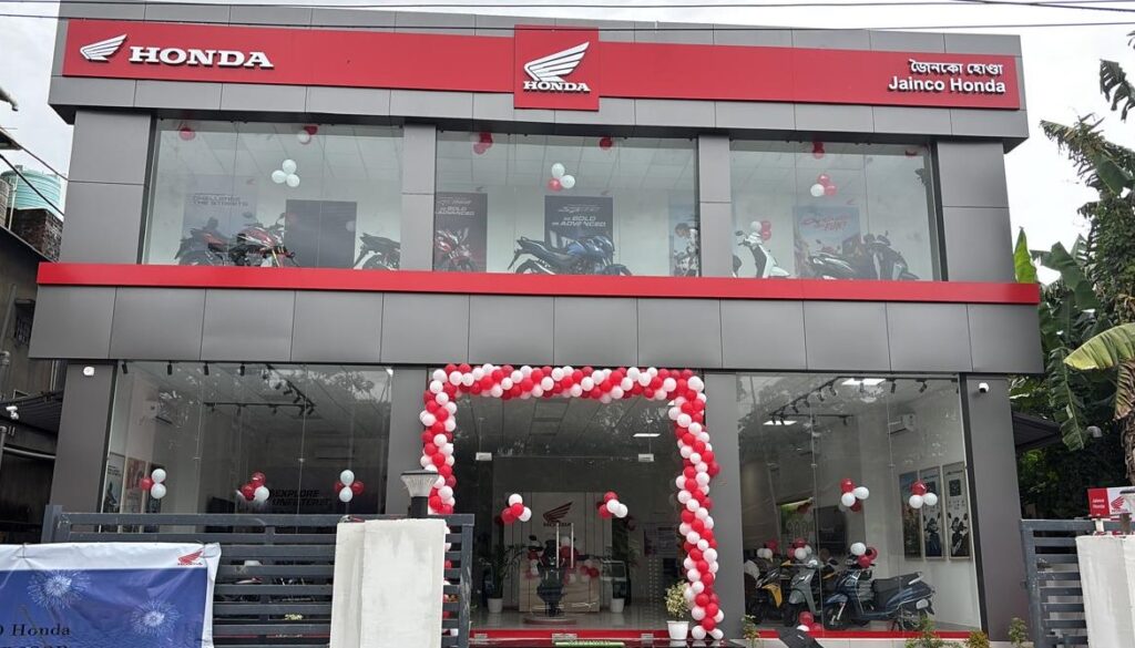 Honda 2 Wheelers Showroom in Assam - Jainco Honda